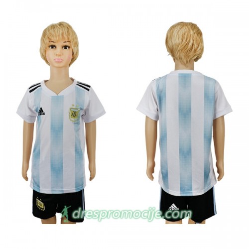 Argentina Dres Dječji Domaći Svjetsko prvenstvo 2018 Argentina Dres Dječji Domaći Svjetsko prvenstvo 2018